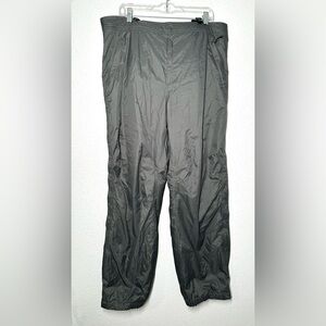 REI Men's Waterproof Outdoor Snow Pant Elastic Waist Gray Size XL